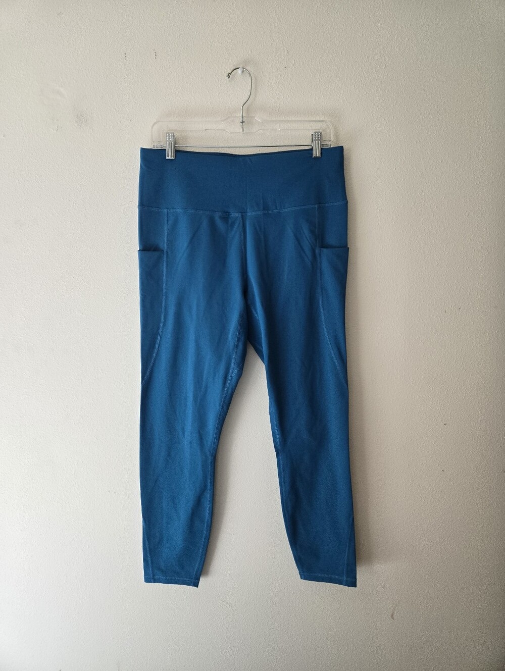 High-Waist Pocket Leggings in Teal